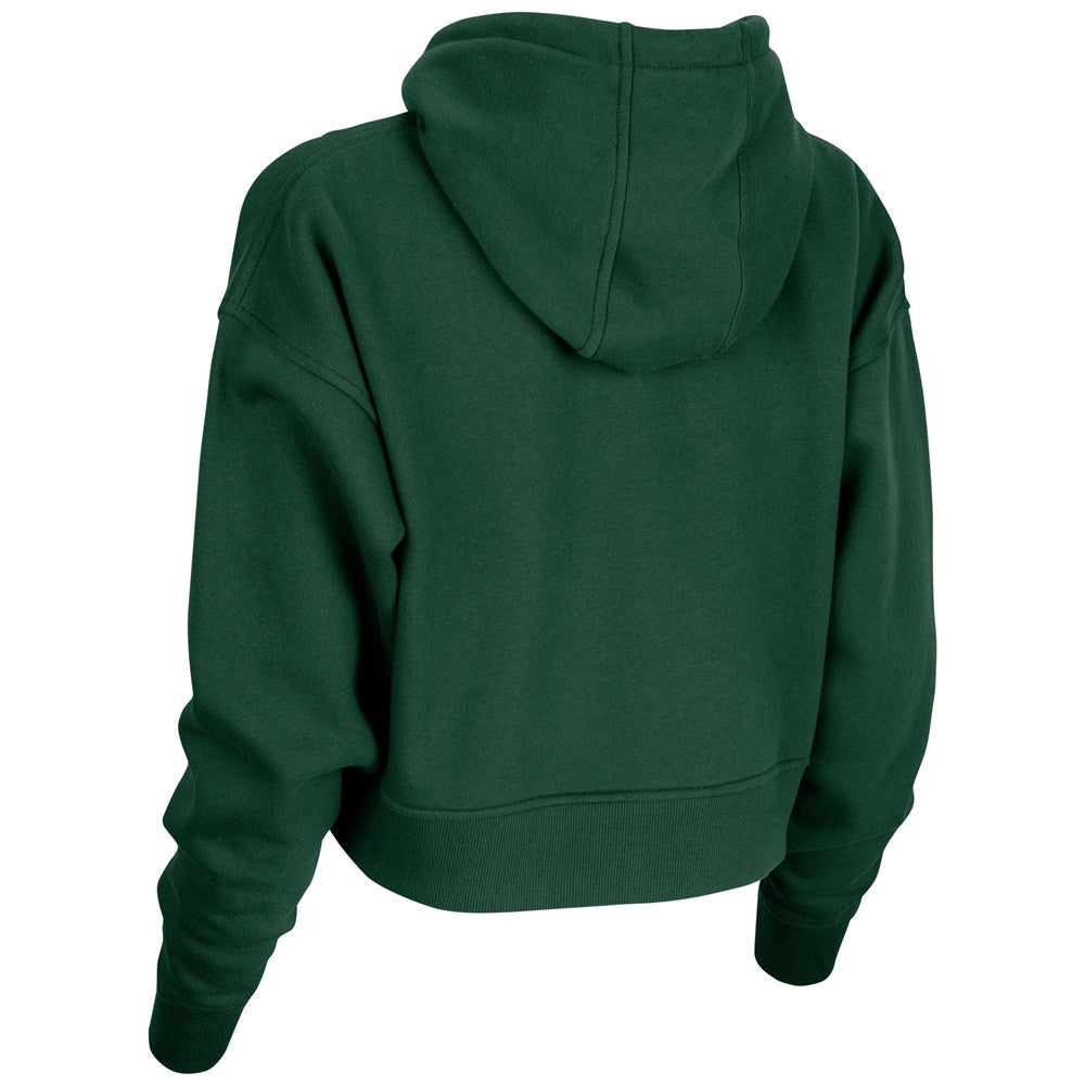 VICTORY FLEECE WOMEN'S CROP HOODIE