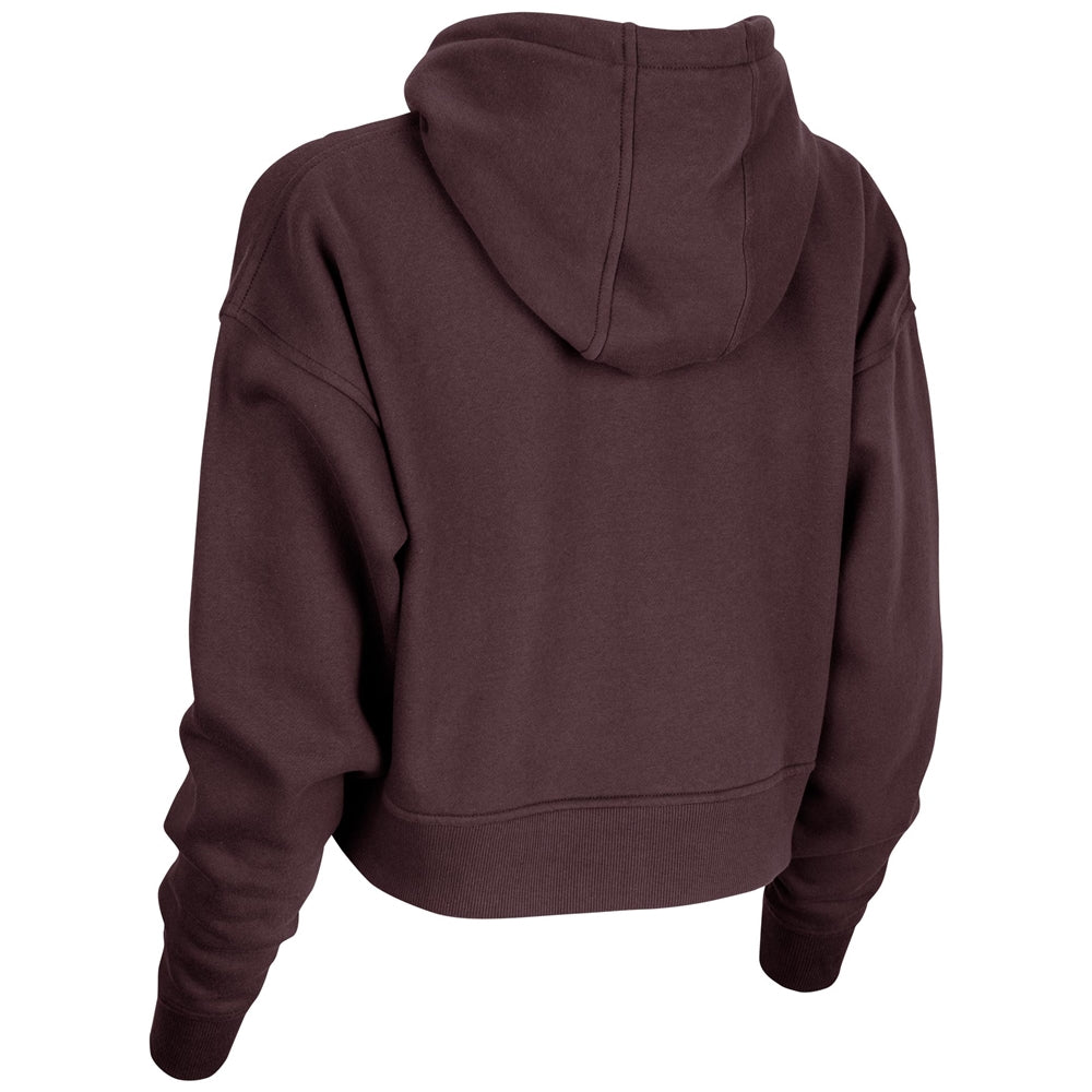VICTORY FLEECE WOMEN'S CROP HOODIE