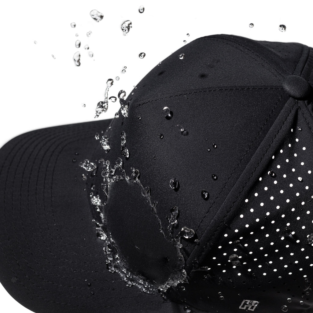 Chicago Baseball Performance 5-Panel Hat  |   Black CHI X Flexfit® Snapback