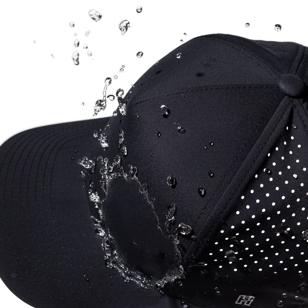 Chicago Baseball Performance 5-Panel Hat  |   Black CHI X Flexfit® Snapback